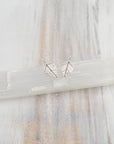 Pressed Leaf Dangle Earrings