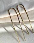 Hammered French Hair Pin Set