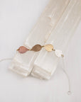 Hydrangea Petal Ombré Bracelet | Botanical Petal Impression | Handmade Sterling Silver Bracelet