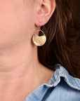 Fern Crescent Earrings