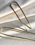 Hammered French Hair Pin Set