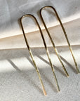 Hammered French Hair Pin Set
