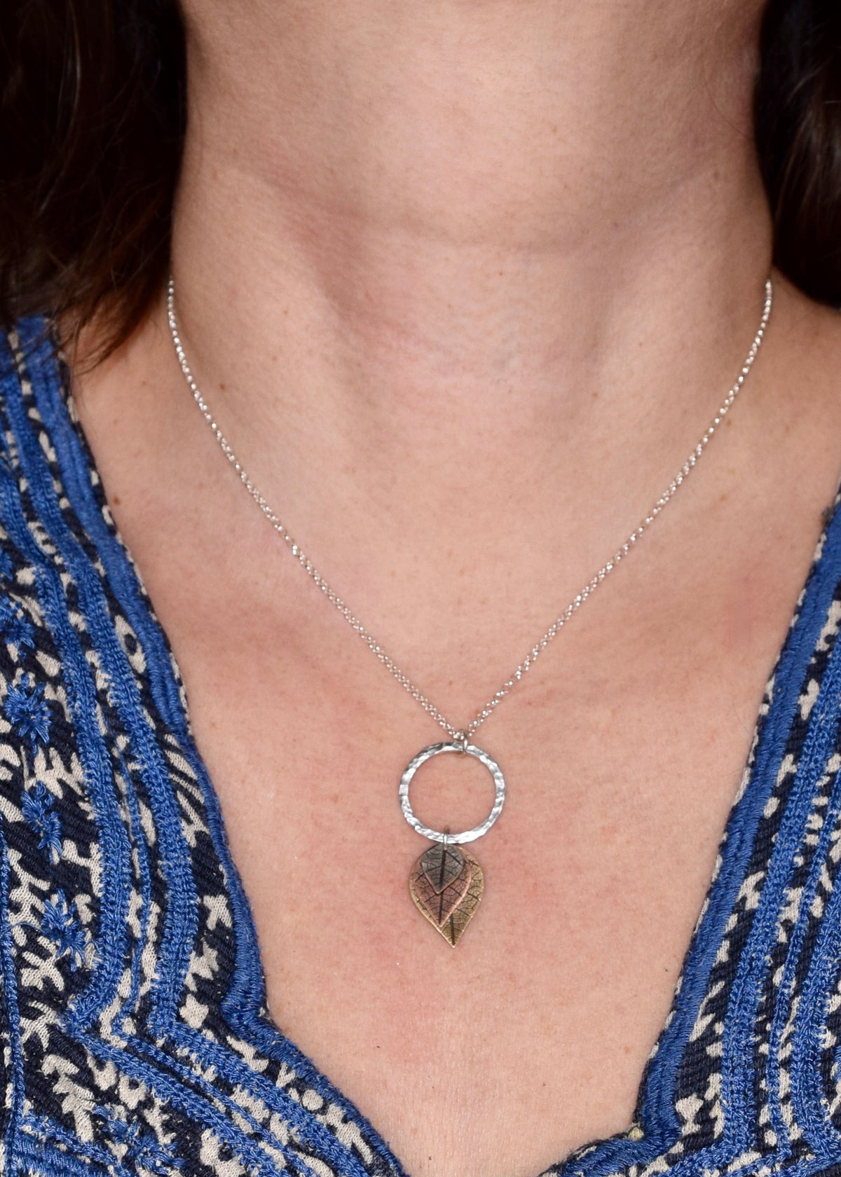 Leaf Charm Necklace