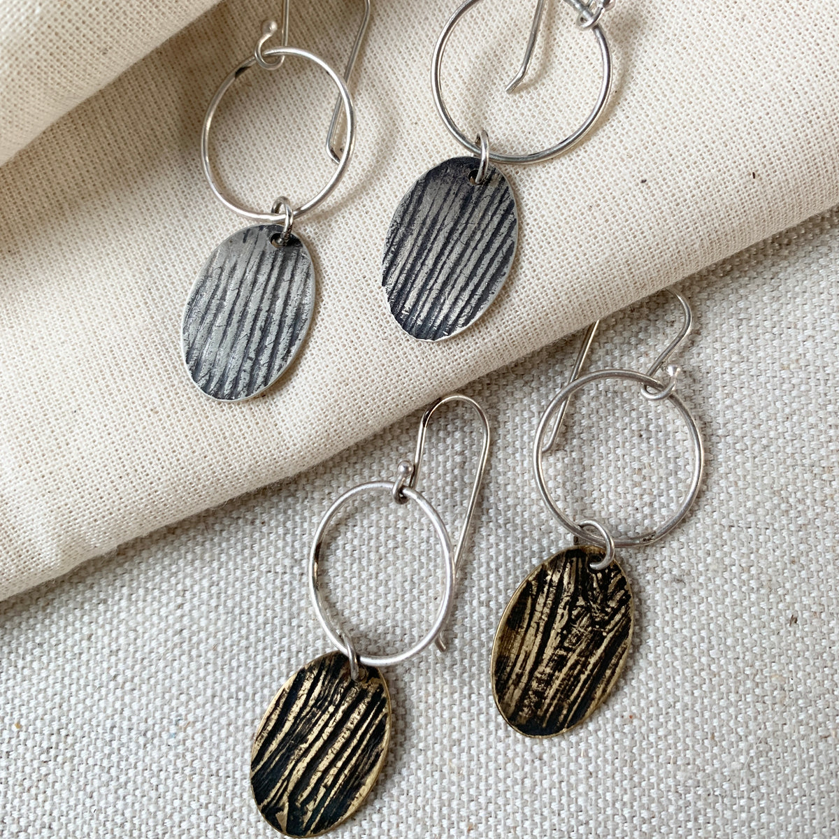 Woodland Moon: Sterling Silver or Brass