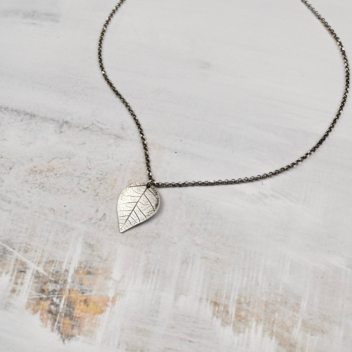 Turning Leaf Necklace