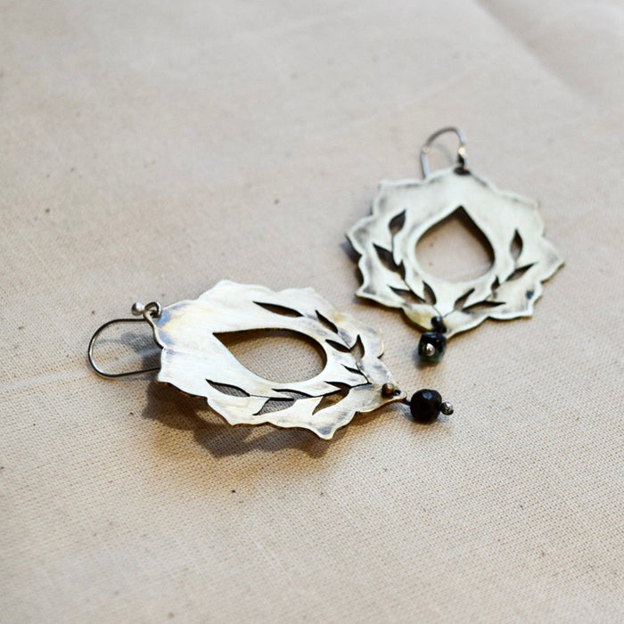 Sweetgrass Flower: Sterling Silver or Brass