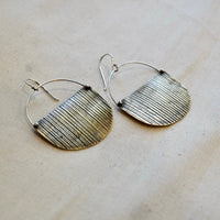 Woodland Basket Earring: Sterling Silver or Bras