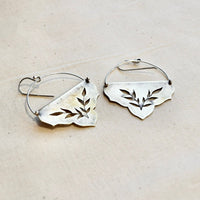 Sweetgrass Basket: Brass or Sterling Silver