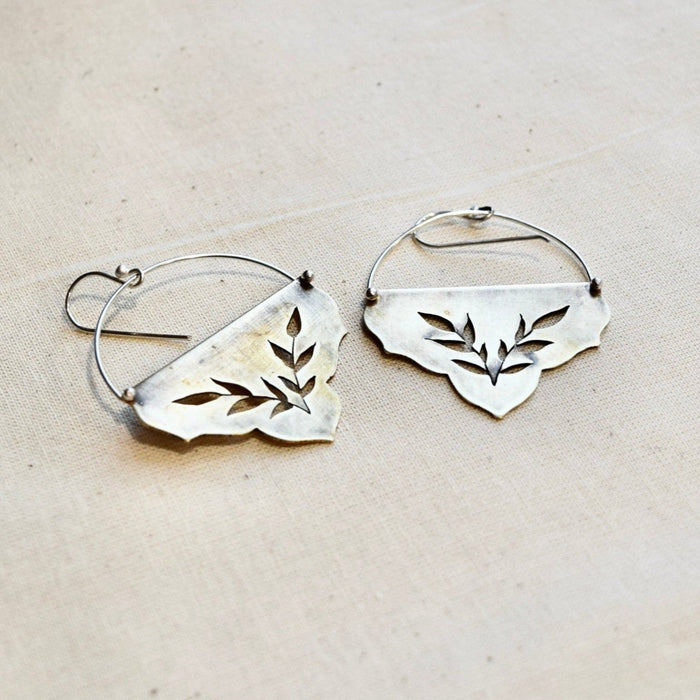 Sweetgrass Basket: Brass or Sterling Silver