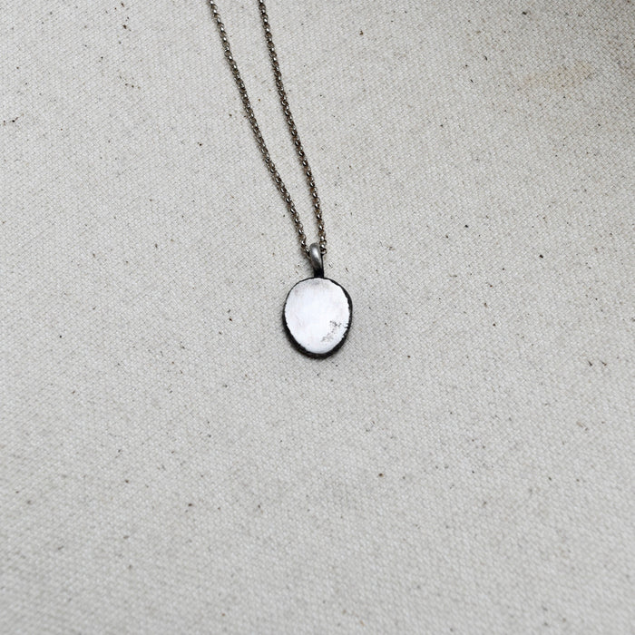 Single Pebble Necklace