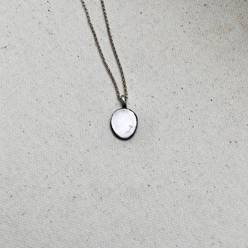 Single Pebble Necklace
