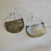 Woodland Basket Earring: Sterling Silver or Bras