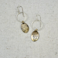 Fern Moon: Sterling Silver or Brass