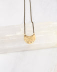 Fern Crescent Necklace