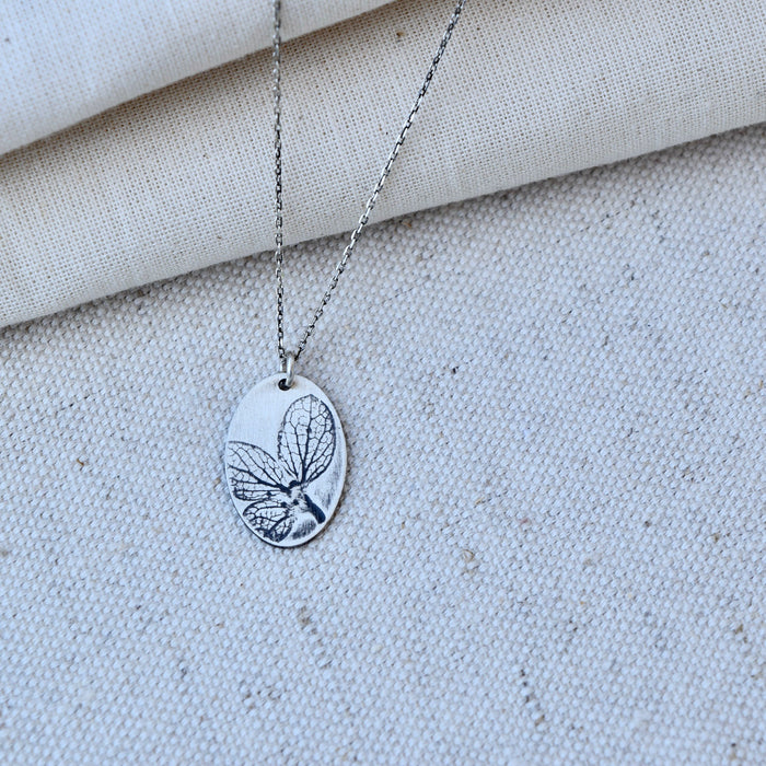 Hydrangea Charm Necklace