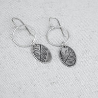 Fern Moon: Sterling Silver or Brass