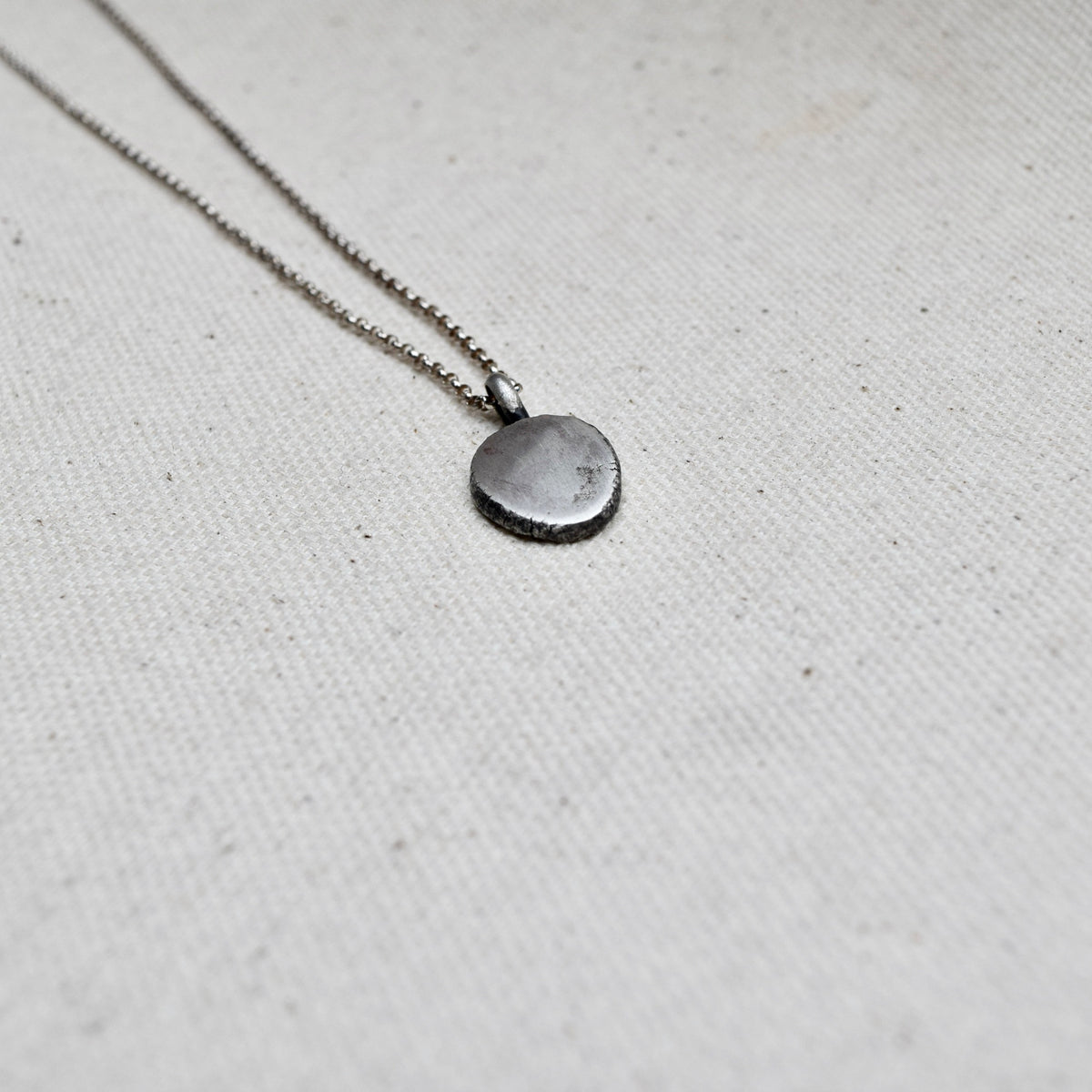 Single Pebble Necklace
