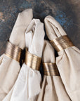 Corn Husk Impression Napkin Ring
