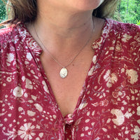 Hydrangea Charm Necklace