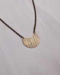 Woodland Crescent Necklace