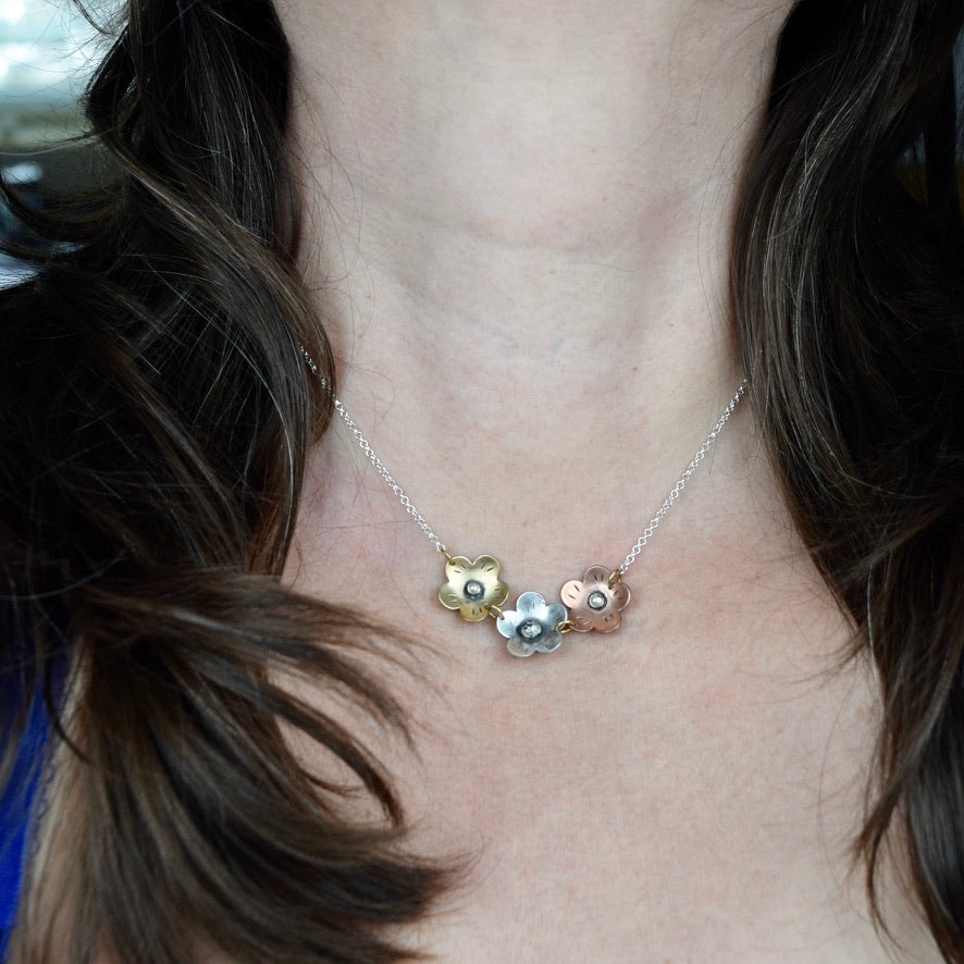 Canyon Flower Cluster Choker