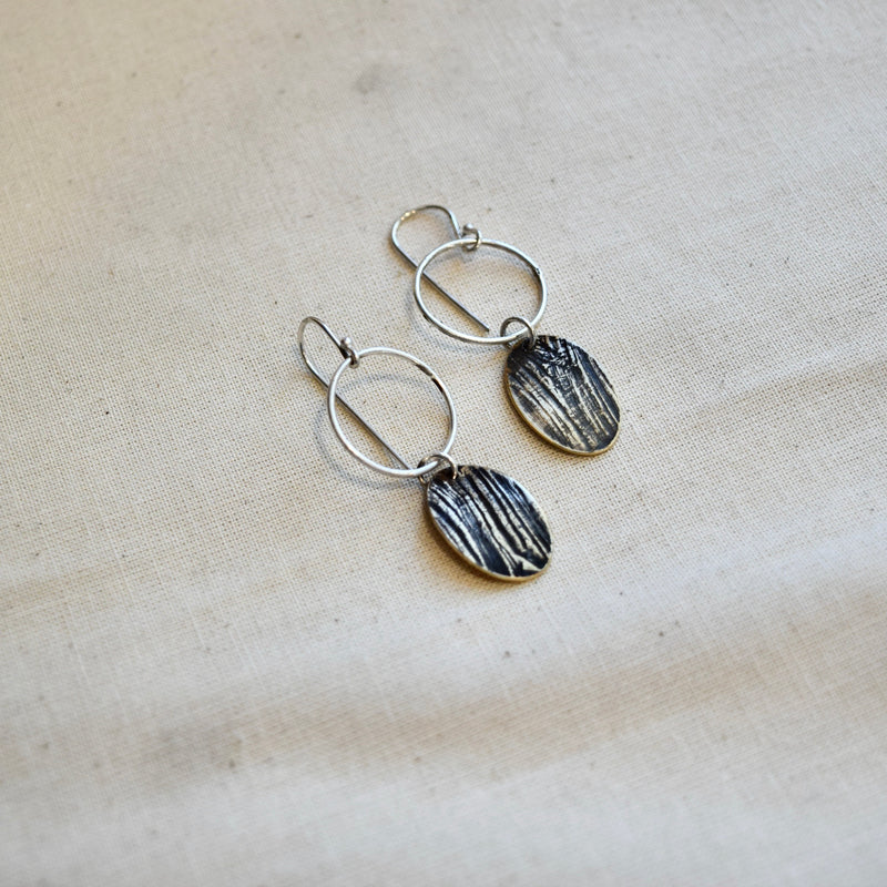 Woodland Moon: Sterling Silver or Brass