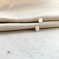 Full Moon Studs in Sterling Silver