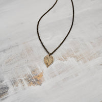 Turning Leaf Necklace