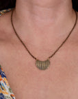 Woodland Crescent Necklace