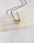 Woodland Crescent Necklace