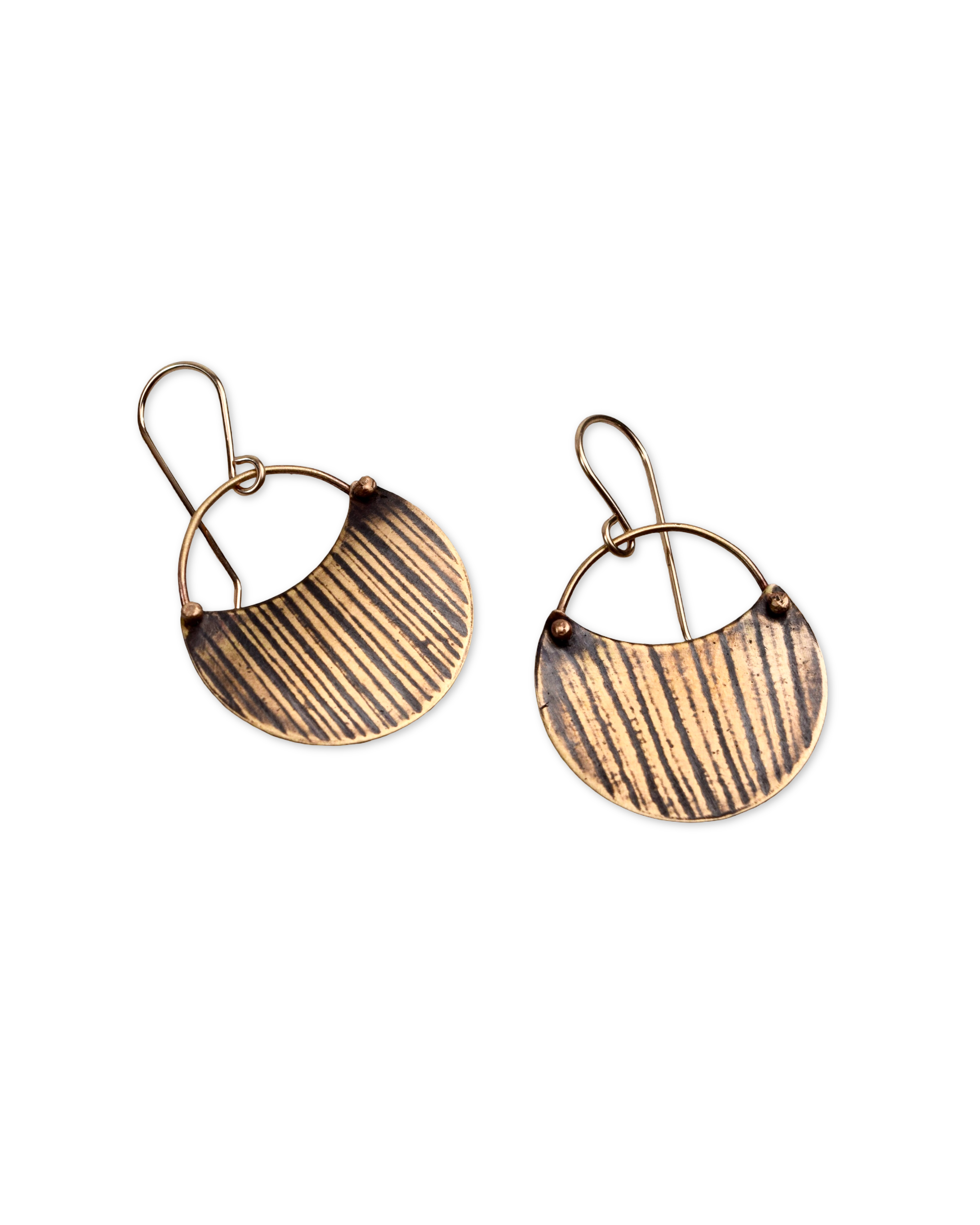 Woodland Crescent Earrings