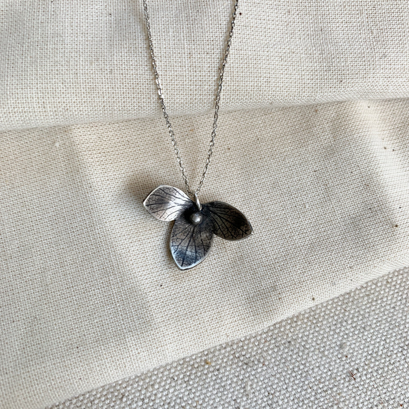 Hydrangea Flower Necklace