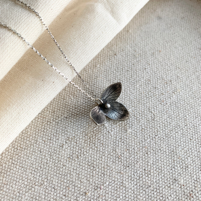 Hydrangea Flower Necklace