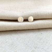 Full Moon Studs in Sterling Silver