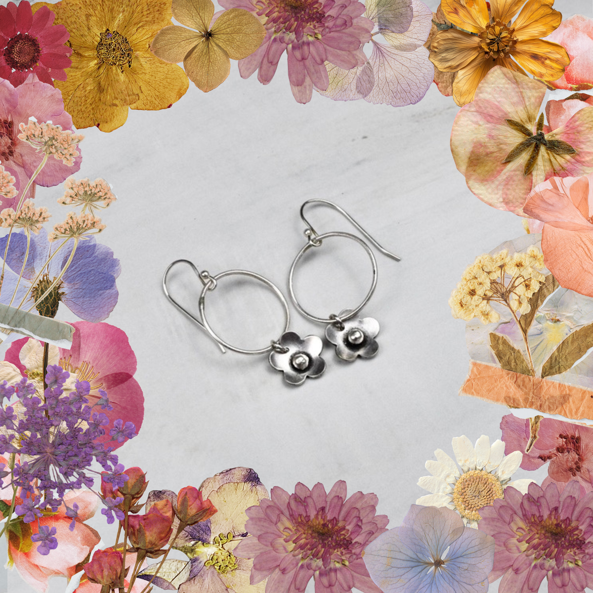 Canyon Flower Moon Earrings