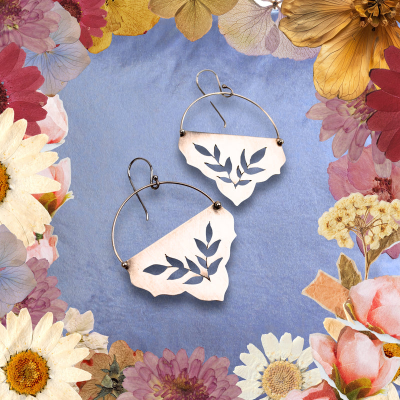 WILD DEVOTION EARRINGS in Sterling Silver