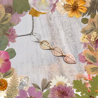 Nature's Rhythm Drop Necklace